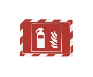 Cornice Duraframe Security adesiva pannello magnetico A4,21 x 29,7 cm rosso bianco - 13667 - 3