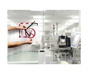 Cornice Duraframe Security adesiva pannello magnetico A4,21 x 29,7 cm rosso bianco - 13667 - 5