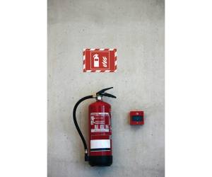 Cornice Duraframe Security adesiva pannello magnetico A4,21 x 29,7 cm rosso bianco - 13667 - 7