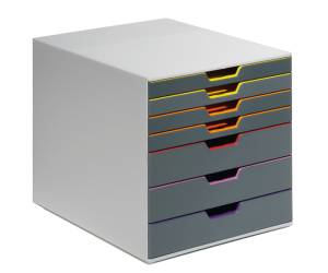 Cassettiera Varicolor 28 x 35,6 x 29,2 cm 7 cassetti - 12458 - 1