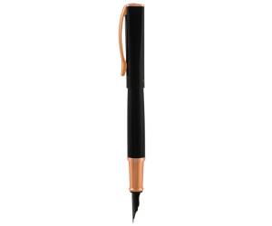 Penna Stilografica Impressa punta M nero rosegold - 12685 - 1