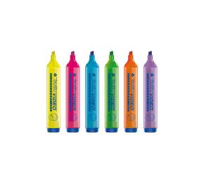 Evidenziatore Video punta a scalpello da 1-5 mm - astuccio - conf. 6 colori - Tratto - 831000 - 8000825831003 - DMwebShop - 1