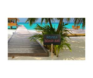 Silhouette Board Sticks forma rettangolo 73,5 x 45 cm nero - 13541 - 1