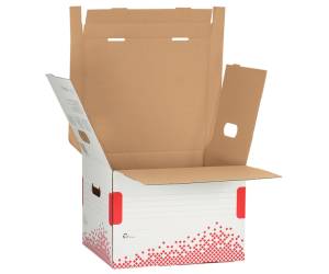 Scatola container Speedbox - Medium - 32,5 x 36,7 cm - dorso 26,3 cm - conf. 15 pezzi - Esselte - 623912 - 4049793026022 - DMwebShop - 2