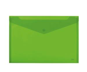 Buste con bottone - PPL - 24 x 18,5 cm - mix 3 colori fluo - conf. 5 pezzi - Lebez - 80439 - 8007509072073 - DMwebShop - 1