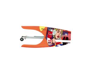 Cucitrice a pinza Pop Art - punti 6/4 - Pop Fantasy - acciaio cromato - Iternet - 0085 - 8028422500856 - DMwebShop - 1