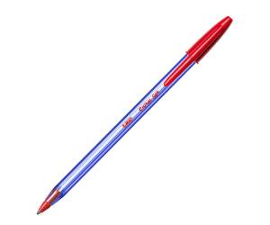Penna a sfera con cappuccio Cristal Soft - punta 1,2 mm - rosso - conf. 50 pezzi - Bic - 9185201 - 3086123340640 - DMwebShop - 2