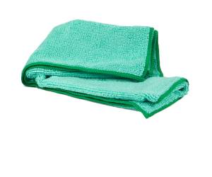 Panni microfibra Ultrega - 40 x 40 cm - verde - pack 10 pezzi - Perfetto - 26603 - 8052474266033 - DMwebShop - 1