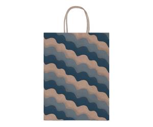 Shoppers con manici 36x41x12 cm fantasie assortite - 15387 - 1