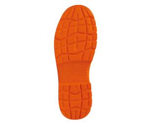 Calzatura di sicurezza Rimini 4 S1P SRC - pelle scamosciata perforata - numero 42 - blu-arancio - Deltaplus - RIMI4SPBL42 - 3295249243852 - DMwebShop - 1