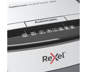 Distruggidocumenti Optimum AutoFeed 50X a frammenti - 14774 - 2