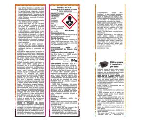 Busta rodenticida - 150 gr - pasta blu - Protemax - PROTE020 - 8005831012675 - DMwebShop - 1