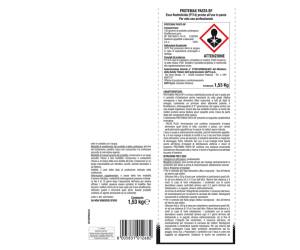 Busta rodenticida - 1,53 kg - pasta blu - Protemax - PROTE021 - 8005831012682 - DMwebShop - 1
