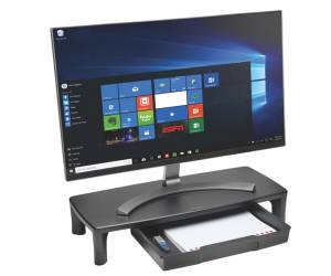 Supporto monitor SmartFit - con cassetto - nero - Kensington - K55725EU - 5028252593663 - DMwebShop - 3