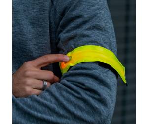 Banda luminosa alta visibilita' Smart Bar - taglia unica - giallo fluo - Wowow - 010058 - DMwebShop - 2