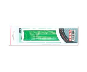 Normografo lettere e cifre Uni - 10 mm - verde - Arda - 30010 - 8003438300102 - DMwebShop - 1