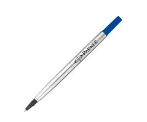 Refill roller Quink standard punta fine metallo blu - 15565 - 1