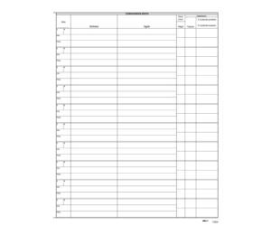 Registro corrispondenza arrivo-partenza - 31 x 24 cm - 50 fogli - Edipro - E2806 - 8023328280604 - DMwebShop - 1