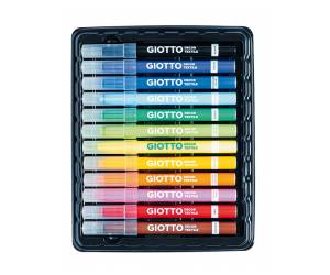 Pennarelli - Decor Textile - per tessuto - astuccio 12 pennarelli - Giotto - 494900 - 8000825495007 - DMwebShop - 1