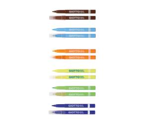 Pennarelli - Decor Textile - per tessuto - astuccio 12 pennarelli - Giotto - 494900 - 8000825495007 - DMwebShop - 2