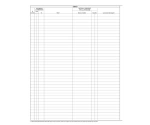 Registro merci in lavorazione - 31 x 24 cm - 47 fogli - Edipro - E2286 - 8023328228606 - DMwebShop - 2