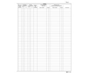 Registro merci in lavorazione - 31 x 24 cm - 47 fogli - Edipro - E2286 - 8023328228606 - DMwebShop - 3