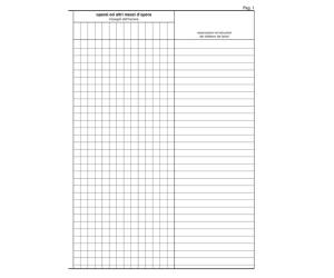 Registro giornale lavori - 31 x 21 cm - 47 pagine - numerate - Edipro - E2909 - 8023328290900 - DMwebShop - 1