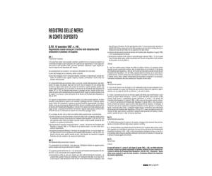 Registro merci in deposito 31 x 24,5 cm 50 fogli - 15912 - 1