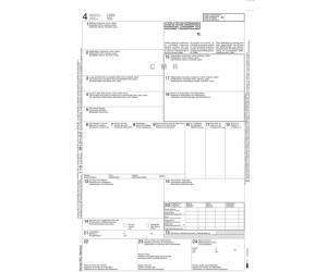 C.M.R. lettera vettura internazionale - 5 copie snap - 29,7 x 21 cm - 50 fogli - Edipro - E0052TER - 8023328005221 - DMwebShop - 4