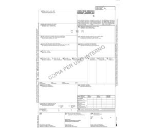 C.M.R. lettera vettura internazionale - 5 copie snap - 29,7 x 21 cm - 50 fogli - Edipro - E0052TER - 8023328005221 - DMwebShop - 5