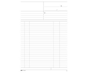 Blocco multiuso bianco - 50-50 fogli autoricalcanti - 31 x 21 cm - Edipro - E5003A - 8023328500313 - DMwebShop - 1