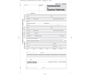 Fascicolo contratto di locazione libero 29,7 x 21 cm - 15920 - 15