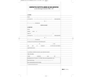 Fascicolo contratto di locazione libero 29,7 x 21 cm - 15920 - 7