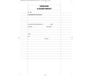 Fascicolo contratto di locazione libero 29,7 x 21 cm - 15920 - 9