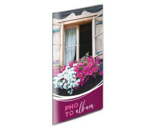 Album portafoto a busta saldato  - assortiti - 175 x 325 mm - contiene fino a 96 foto da 10 x 15 cm - Lebez - 2743 - 8007509027431 - DMwebShop - 2