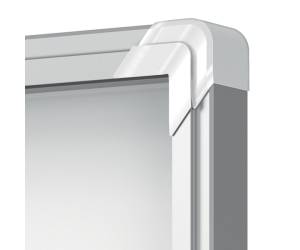 Bacheca per esterni fondo magnetico bianco 4 fogli A4 verticale - 16188 - 4