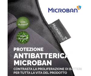 Supporto lombare ergonomico 38x37x5 cm nero - 17423 - 3