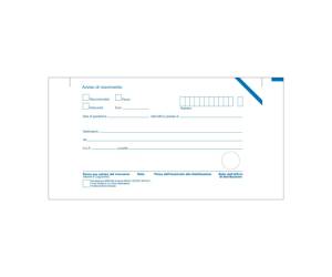 Cartolina raccomandata A/R con adesivo rimovibile - 10 x 20 cm - conf. 100 cartoline - Edipro - E0622/1 - 8023328062217 - DMwebShop - 1