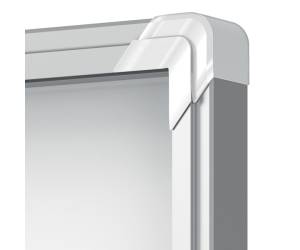 Bacheca per interni fondo magnetico bianco 9 fogli A4 verticale - 16475 - 3