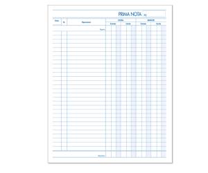 Blocco prima nota cassa - 50 fogli x 2 copie autoricalcanti - 22 x 28 cm - BM - 0100430 - 8008234004308 - DMwebShop - 1