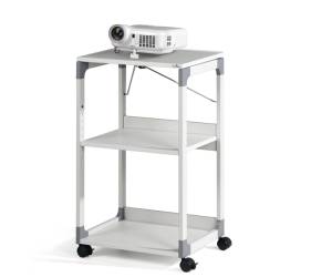 Carrello System - 50,8 x 43,2 x 88,2 cm - 3 ripiani - con ruote - per videoproiettore - grigio - Durable - 3701-10 - 4005546301860 - DMwebShop - 2