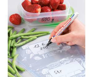 Marcatore permanente per freezer 8000 punta tonda 1 mm nero - 15795 - 2