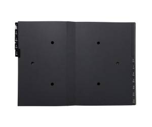 Classificatore numerico 1,12 Ordonator 25 x 33 cm nero - 17851 - 1