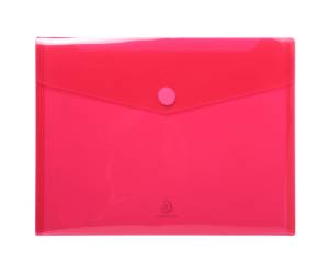 Busta a tasca con chiusura in velcro PPL 24 x 32 cm colori assortiti Exacompta 56420E - 16456 - 3