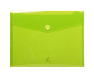 Busta a tasca con chiusura in velcro PPL 24 x 32 cm colori assortiti Exacompta 56420E - 16456 - 5