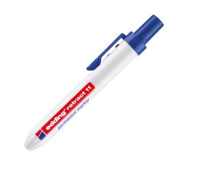 Marcatore permanente a scatto 11 punta tonda da 1,5 a 3 mm blu - 16710 - 1