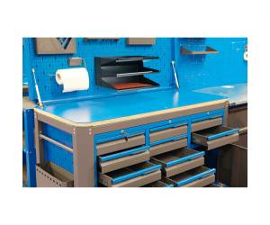 Portadocumenti Sorter Rack 36 x 20,5 x 25 cm 3 scomparti nero - 16645 - 1