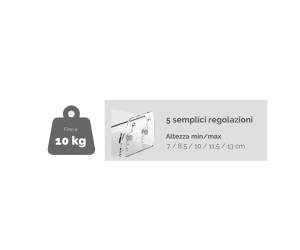 Supporto monitor regolabile Clarity 35x25,6x7,13 cm - 16665 - 2