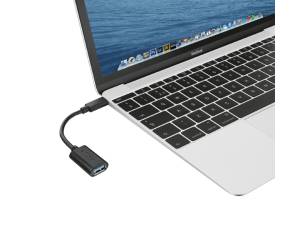 Convertitore da USB C a USB 3,1 gen 1 nero - 16771 - 1