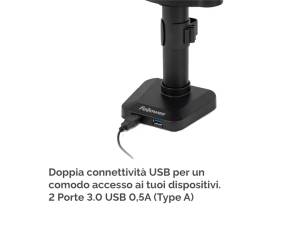 Braccio portamonitor singolo Platinum Series - 16737 - 3